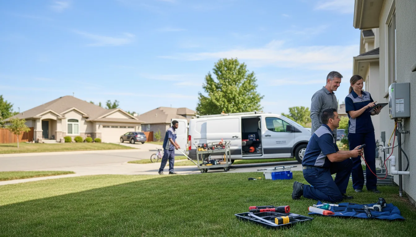Tankless water heater service in Rociada, NM
